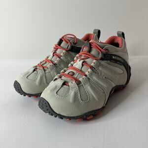 Merrell Continuum Vibram Shoes Womens 6 Chameleon II Stretch Mist Green Hiking